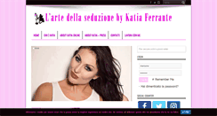 Desktop Screenshot of katiaferrante.com